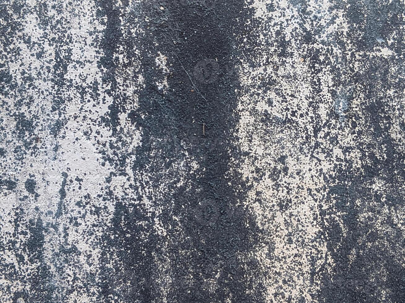 The surface of the wall is mottled with a rough texture, highlighting the intricate patterns and natural compositions, suitable for an earthy and organic design theme. photo