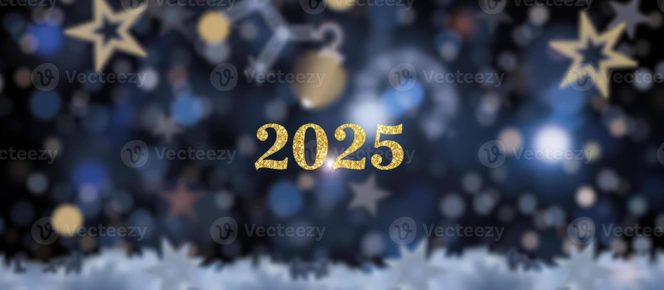 2025 New Year's Eve Celebration with Golden Sparkle photo