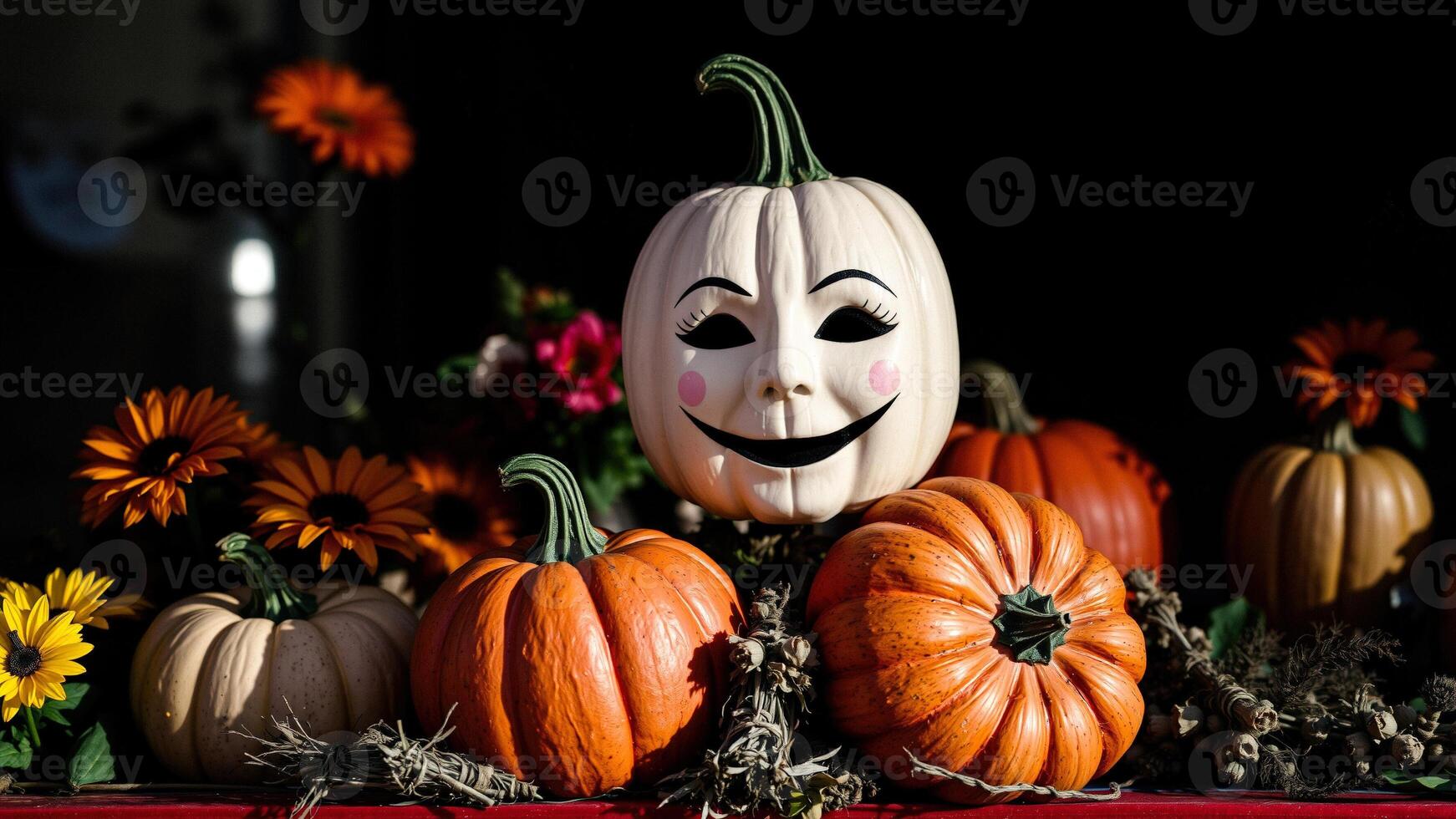 Jack-o'-lantern with Friends photo