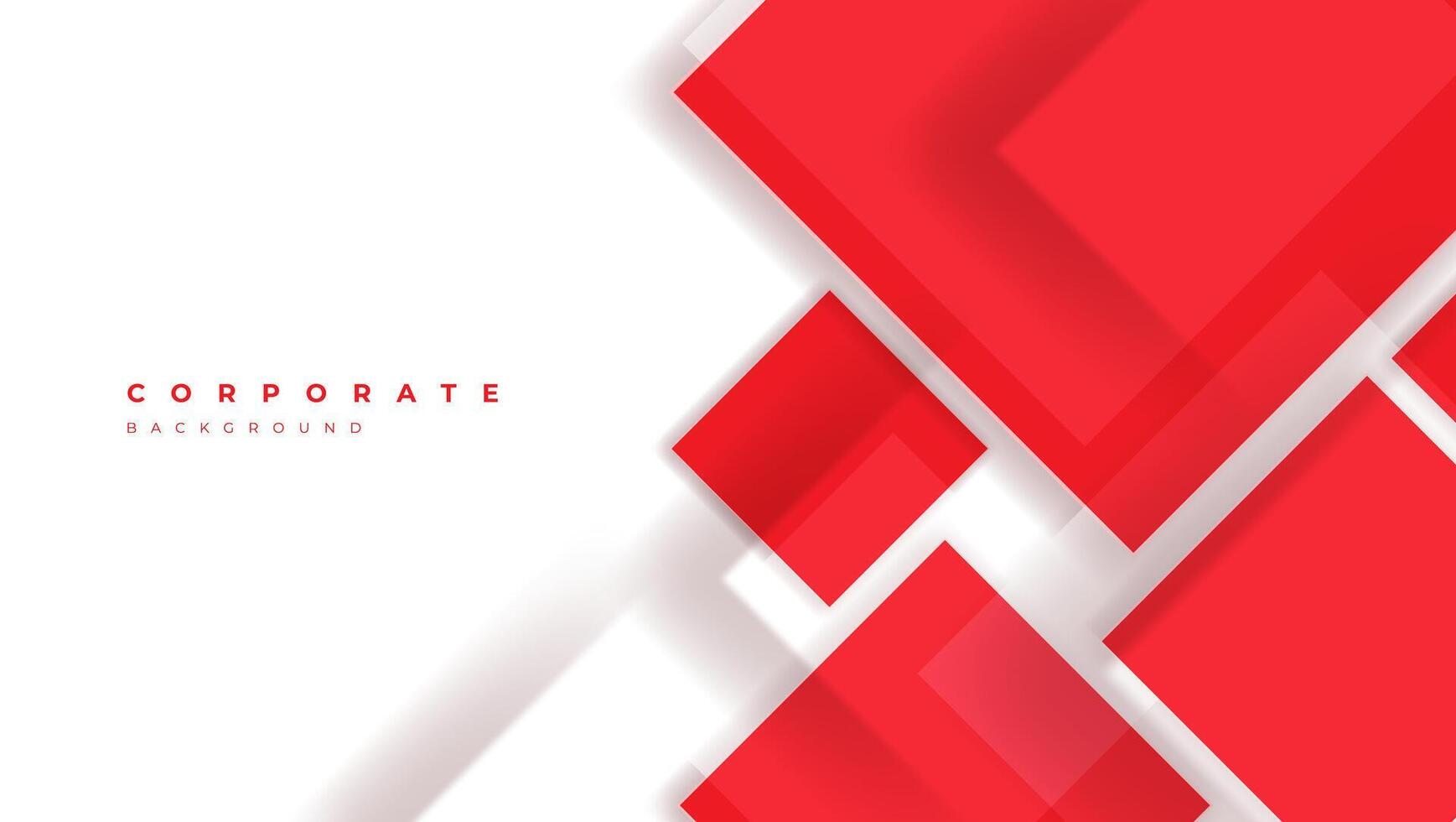 red and white abstract square pattern background. great for poster, banner, presentation. vector