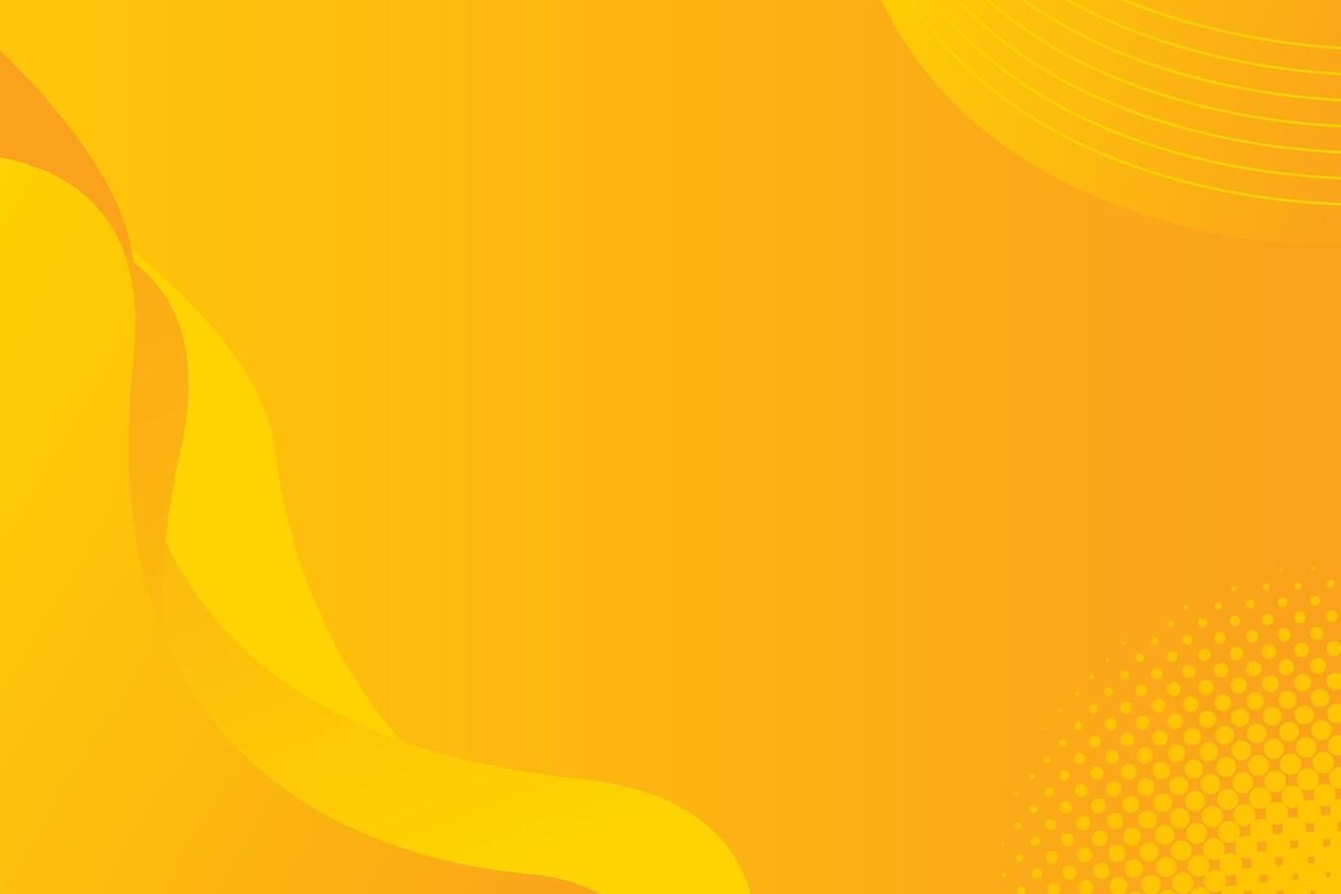 background wave yellow abstract elegant vector