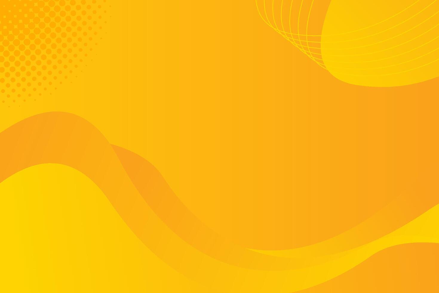 background yellow waves vector