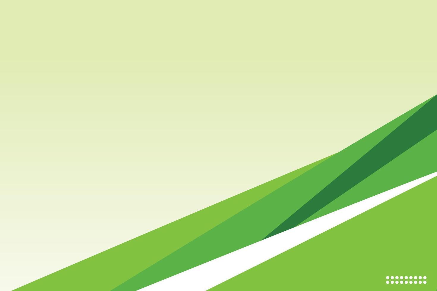 A green and white background with a white line vector