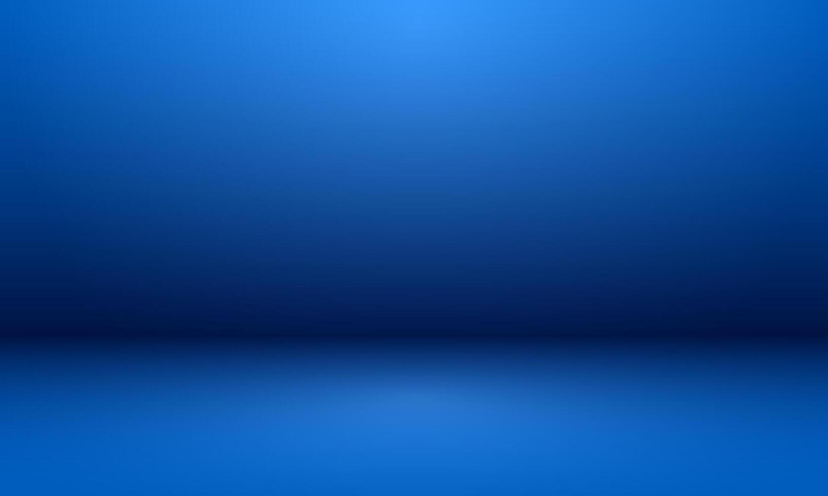 empty blue studio room background design vector