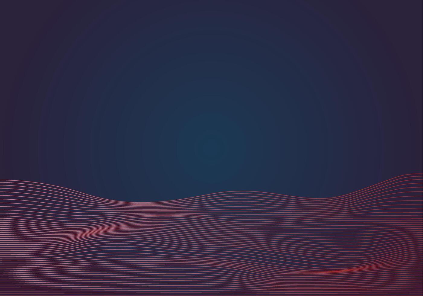 abstract background wave gradient with lines vector