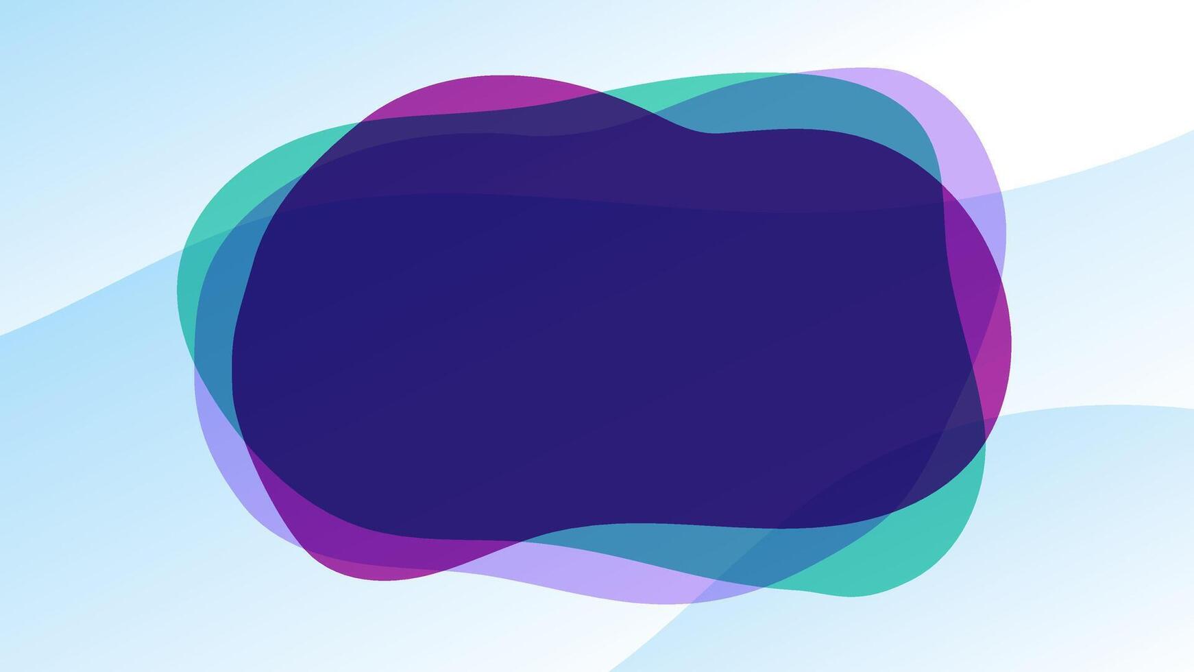 Modern fluid dynamic gradient template design vector