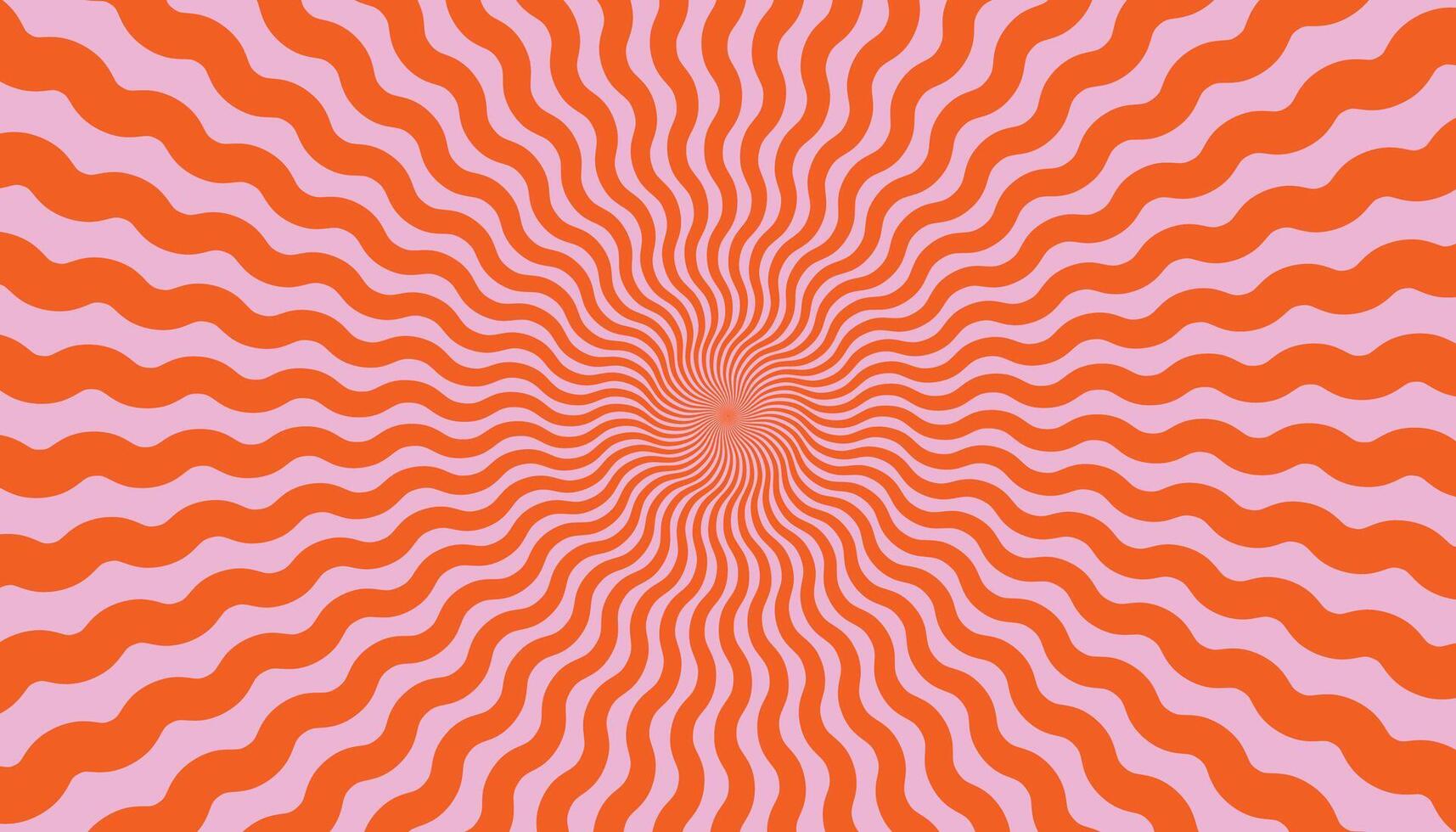 abstract distorted wavy lines surface Radial waves vector