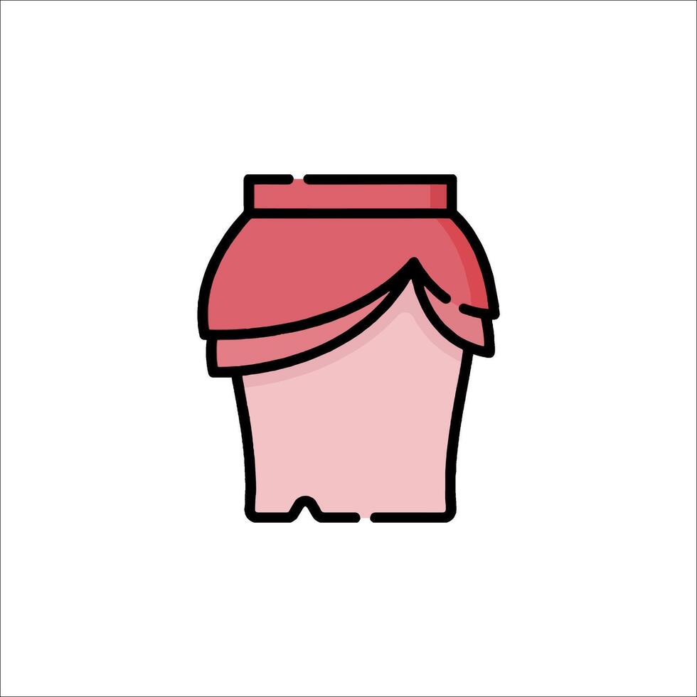 A pink cup with a lid on it vector