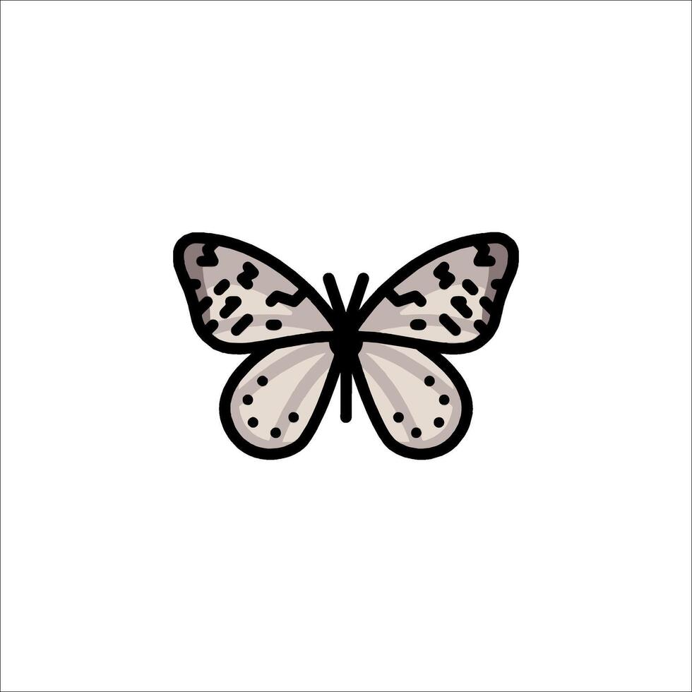 Butterfly icon illustration vector