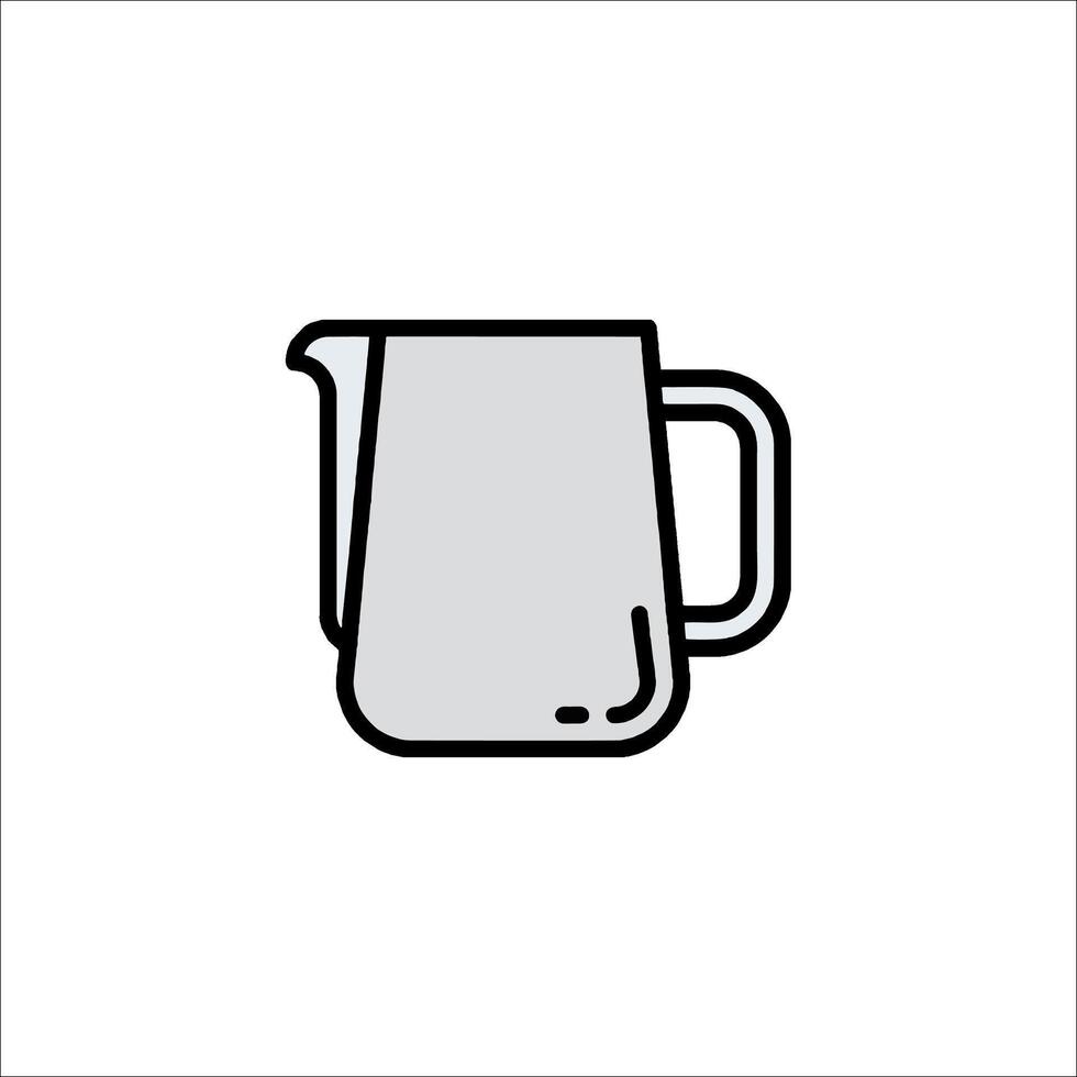 A pitcher icon on a white background vector