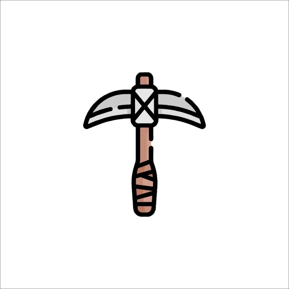A hammer icon on a white background vector