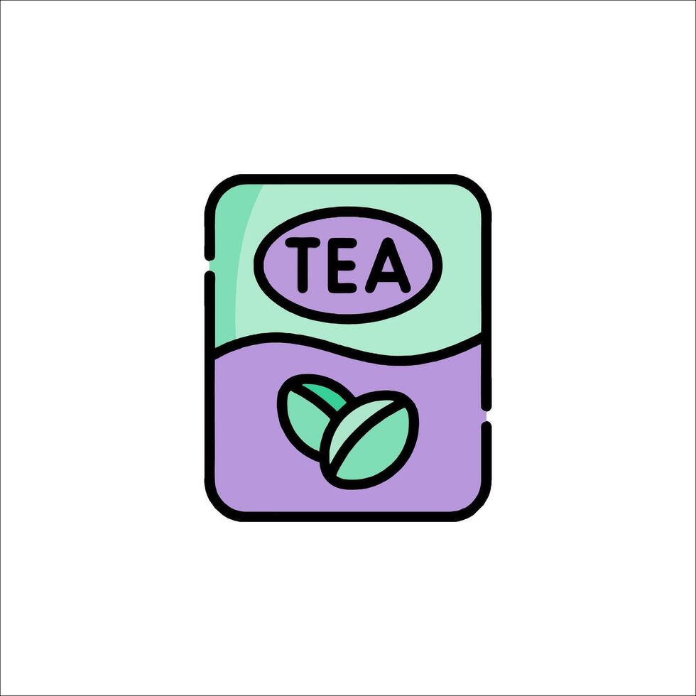 Tea icon illustration vector