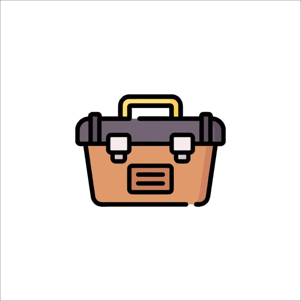 Toolbox icon illustration vector