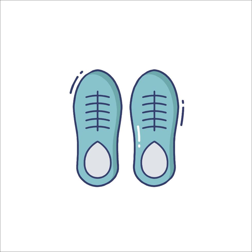 Shoes icon illustration vector