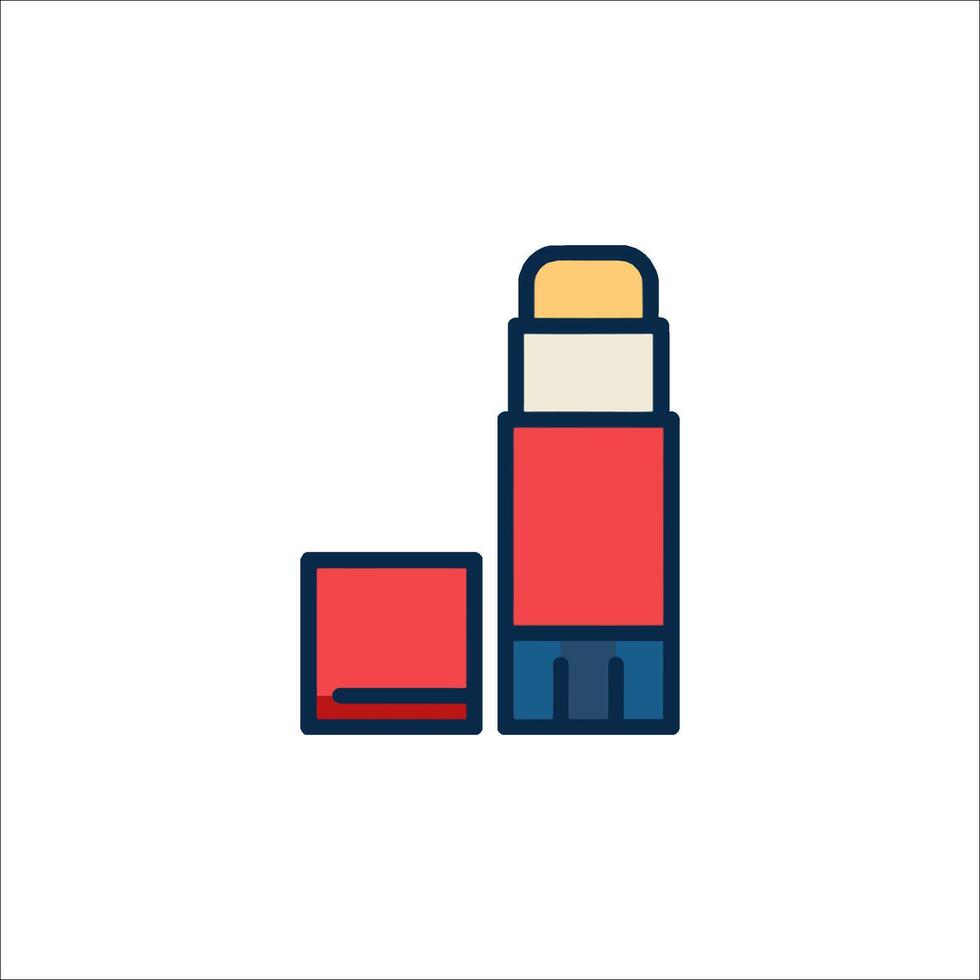 Lipstick icon illustration vector