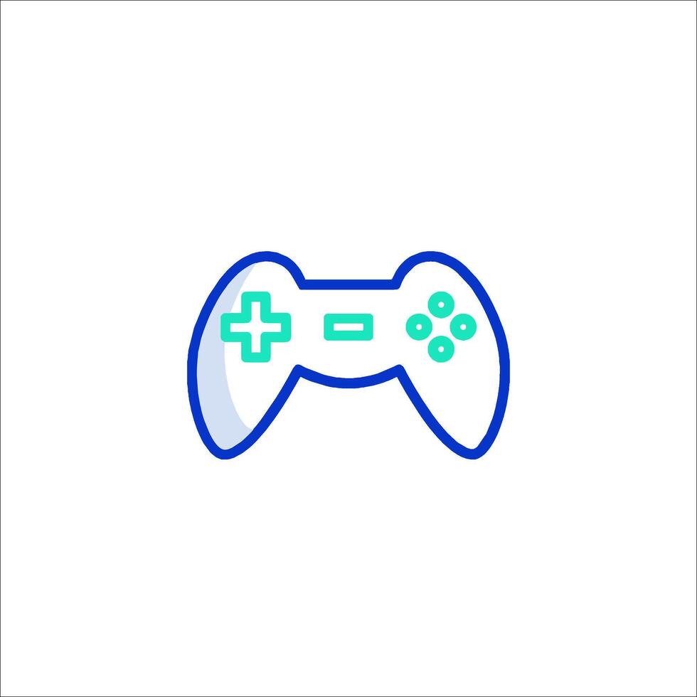 A game controller icon on a white background vector