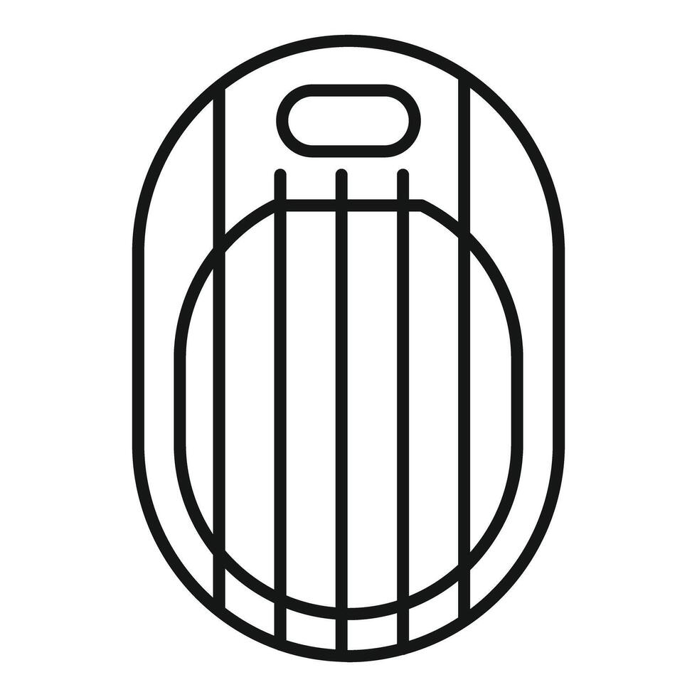 Egg slicer cutting hard boiled eggs for salad preparation vector