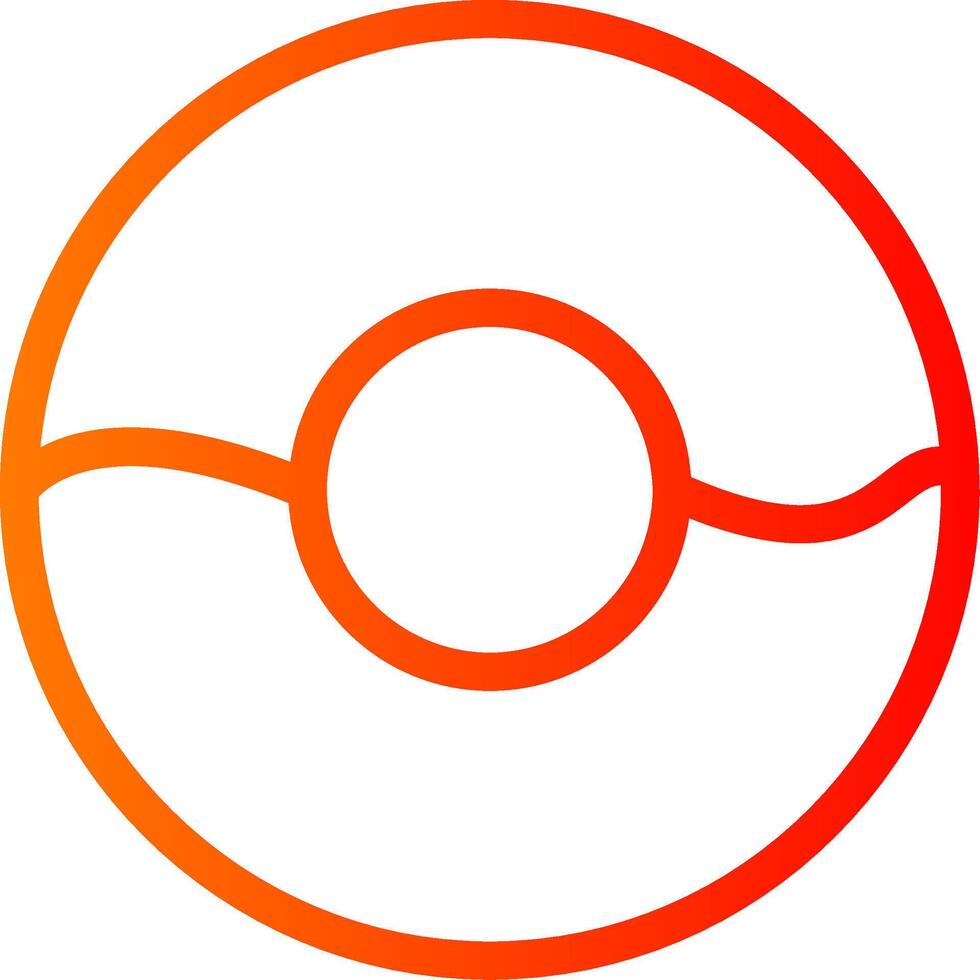 Donut Colorful Icon Icon vector
