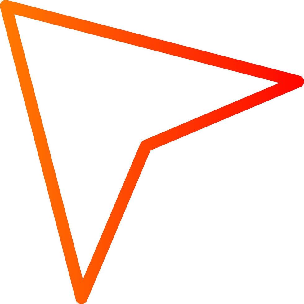 Arrow Colorful Icon Icon vector