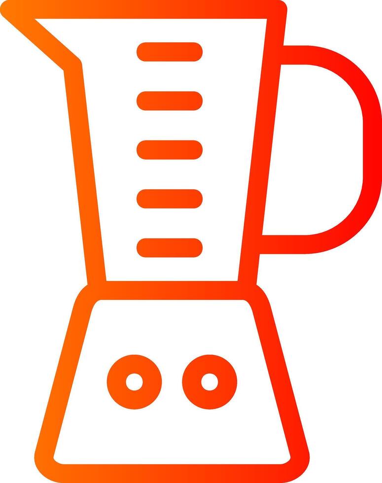Blender Colorful Icon Icon vector