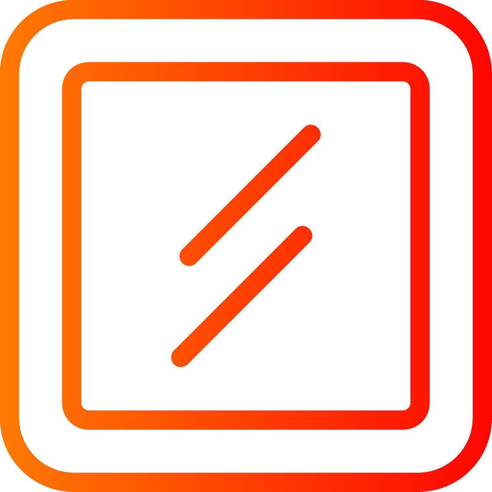 Mirror Colorful Icon Icon vector