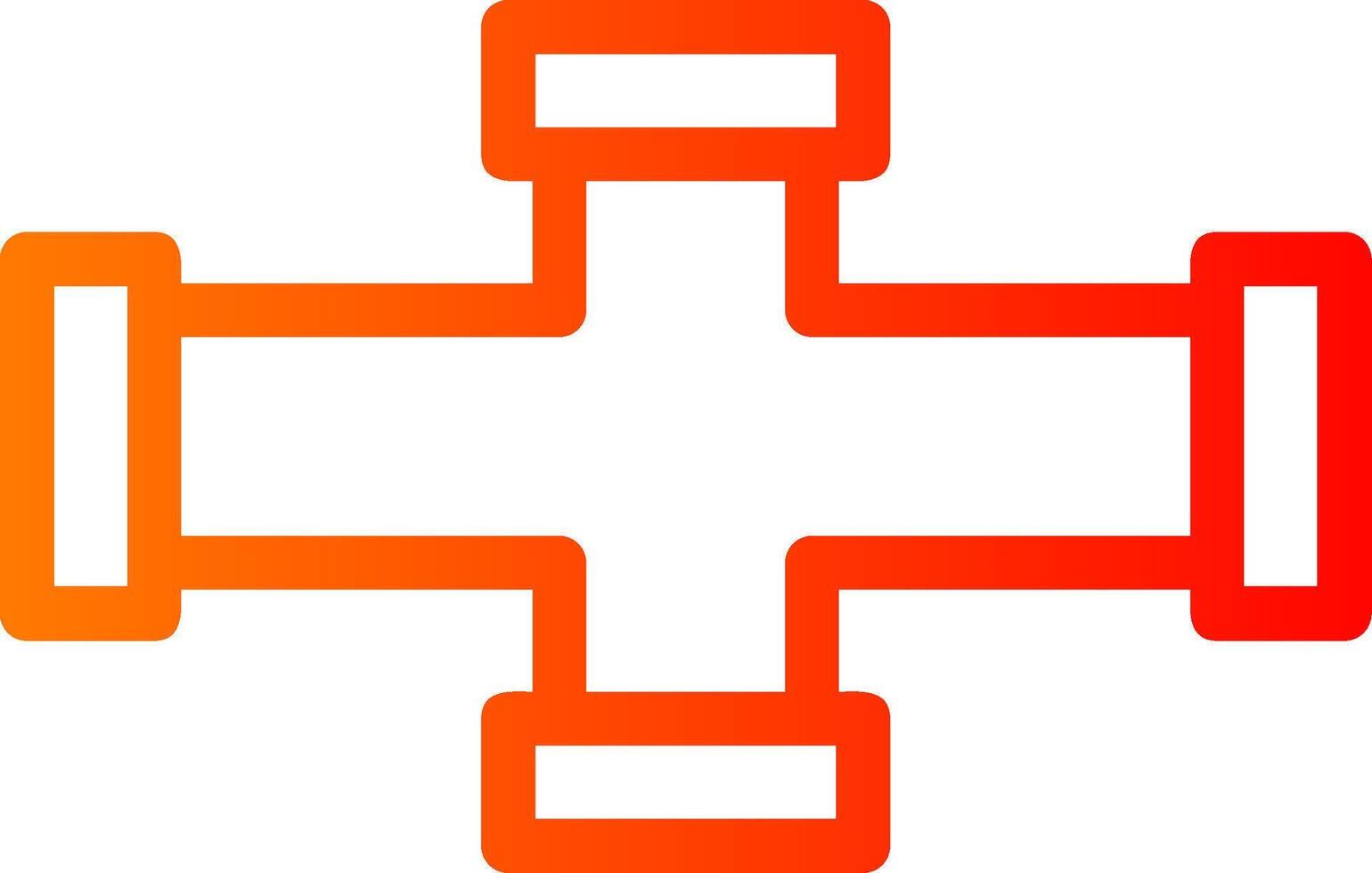 Pipe Colorful Icon Icon vector