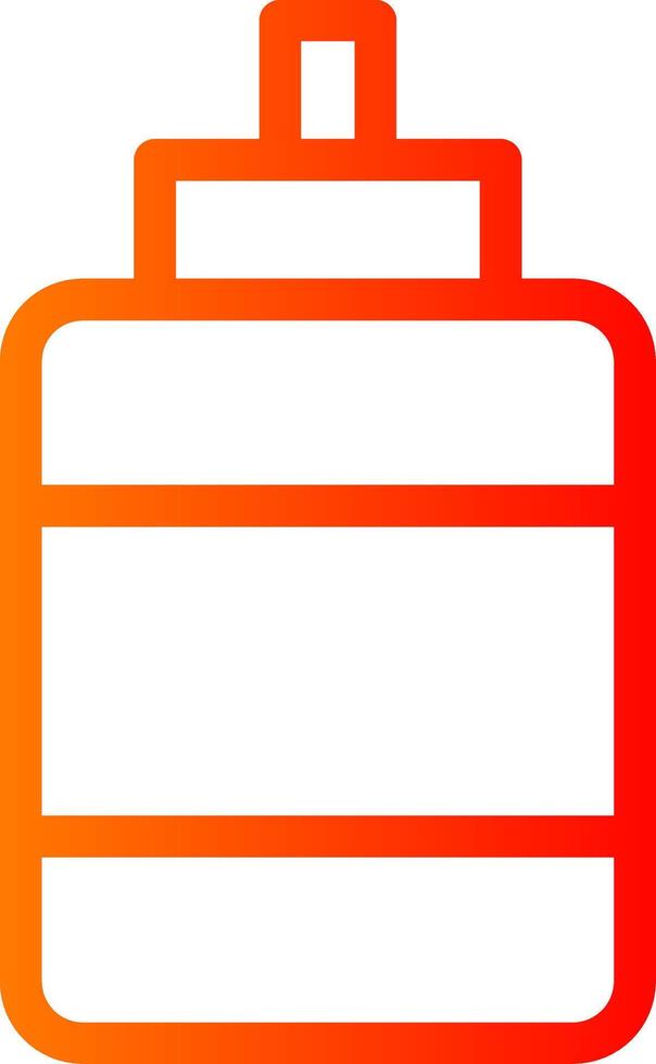 Ketchup Colorful Icon Icon vector