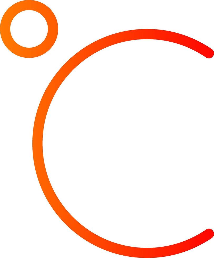 Celsius Colorful Icon Icon vector