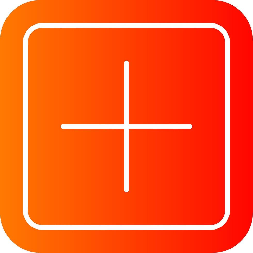 Plus Colorful Icon Icon vector