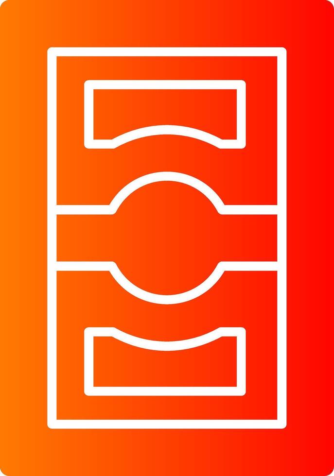 Door Colorful Icon Icon vector