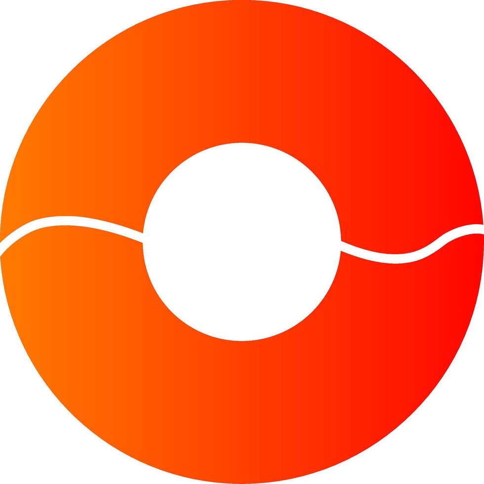 Donut Colorful Icon Icon vector