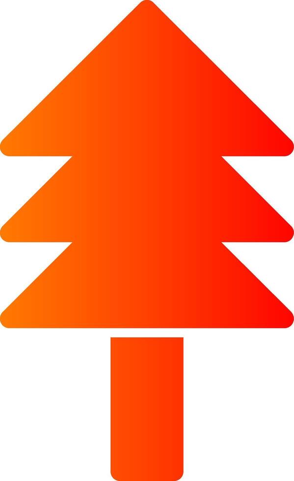 Trees Colorful Icon Icon vector
