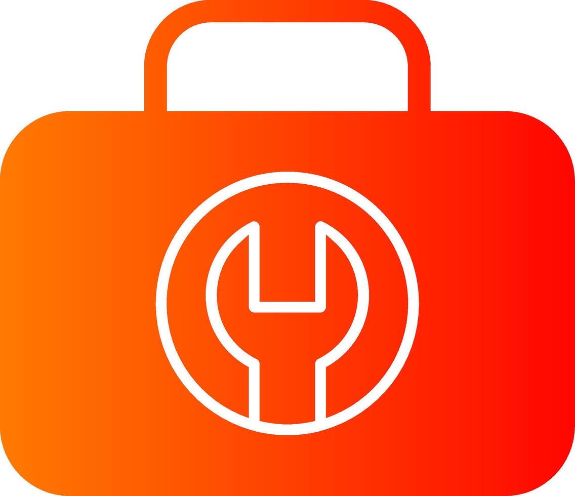 Toolbox Colorful Icon Icon vector