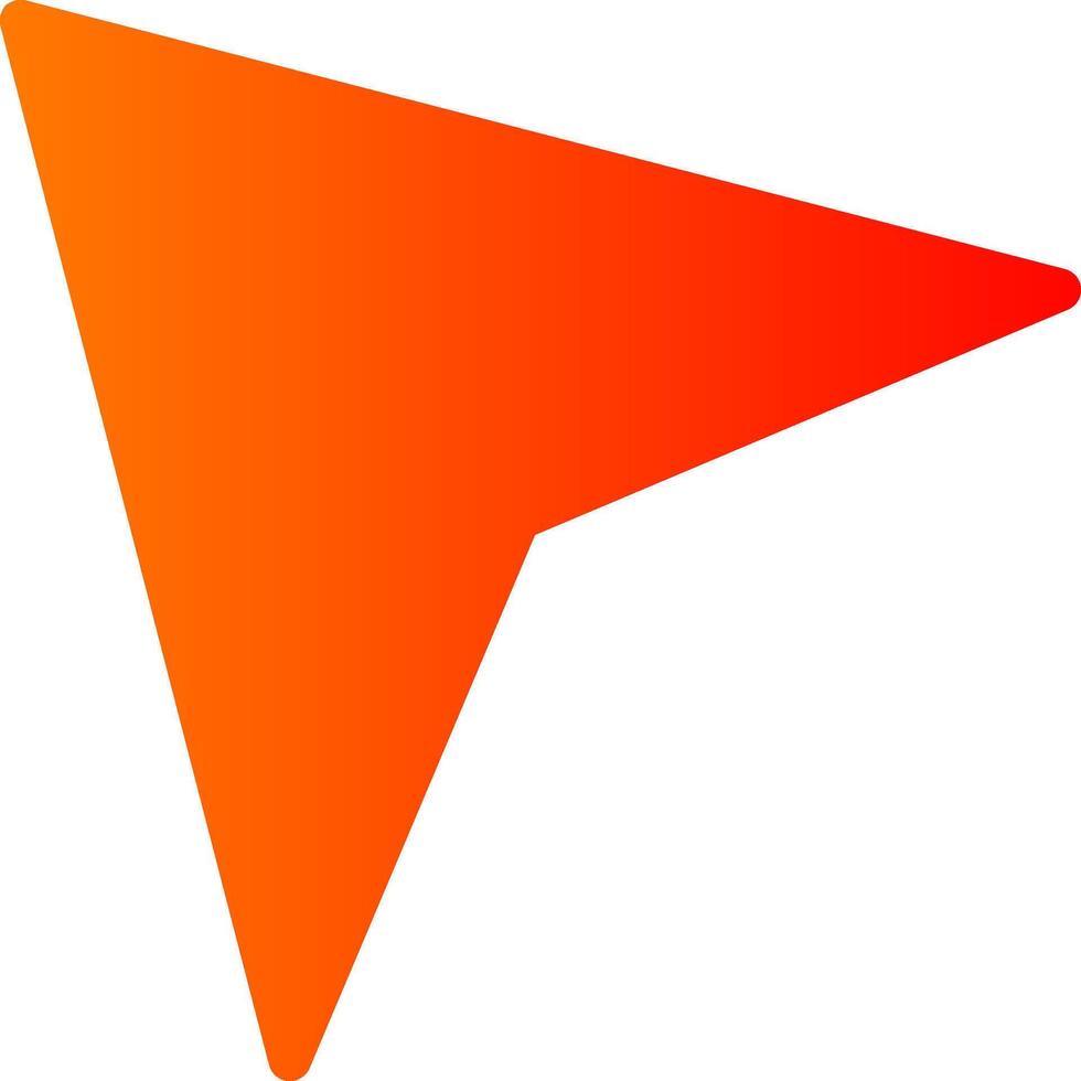 Arrow Colorful Icon Icon vector