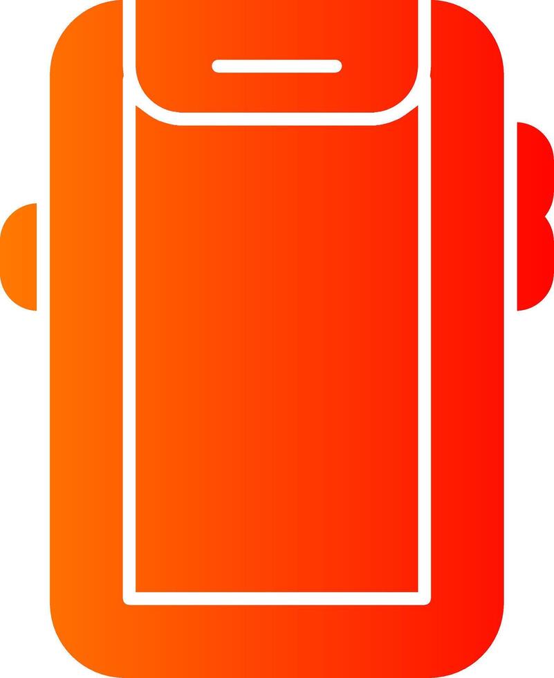 Mobile Colorful Icon Icon vector