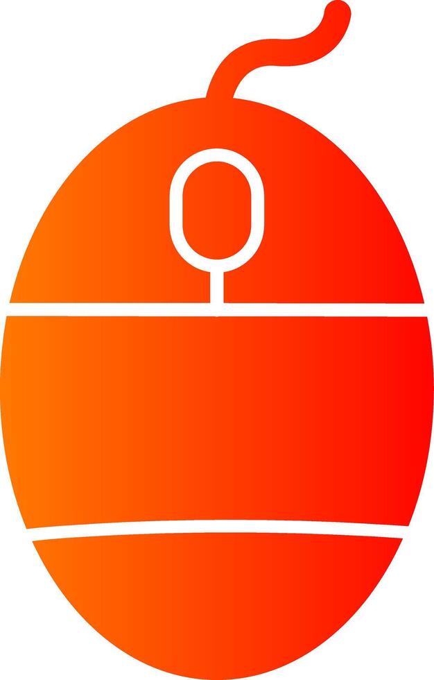 Mouse Colorful Icon Icon vector