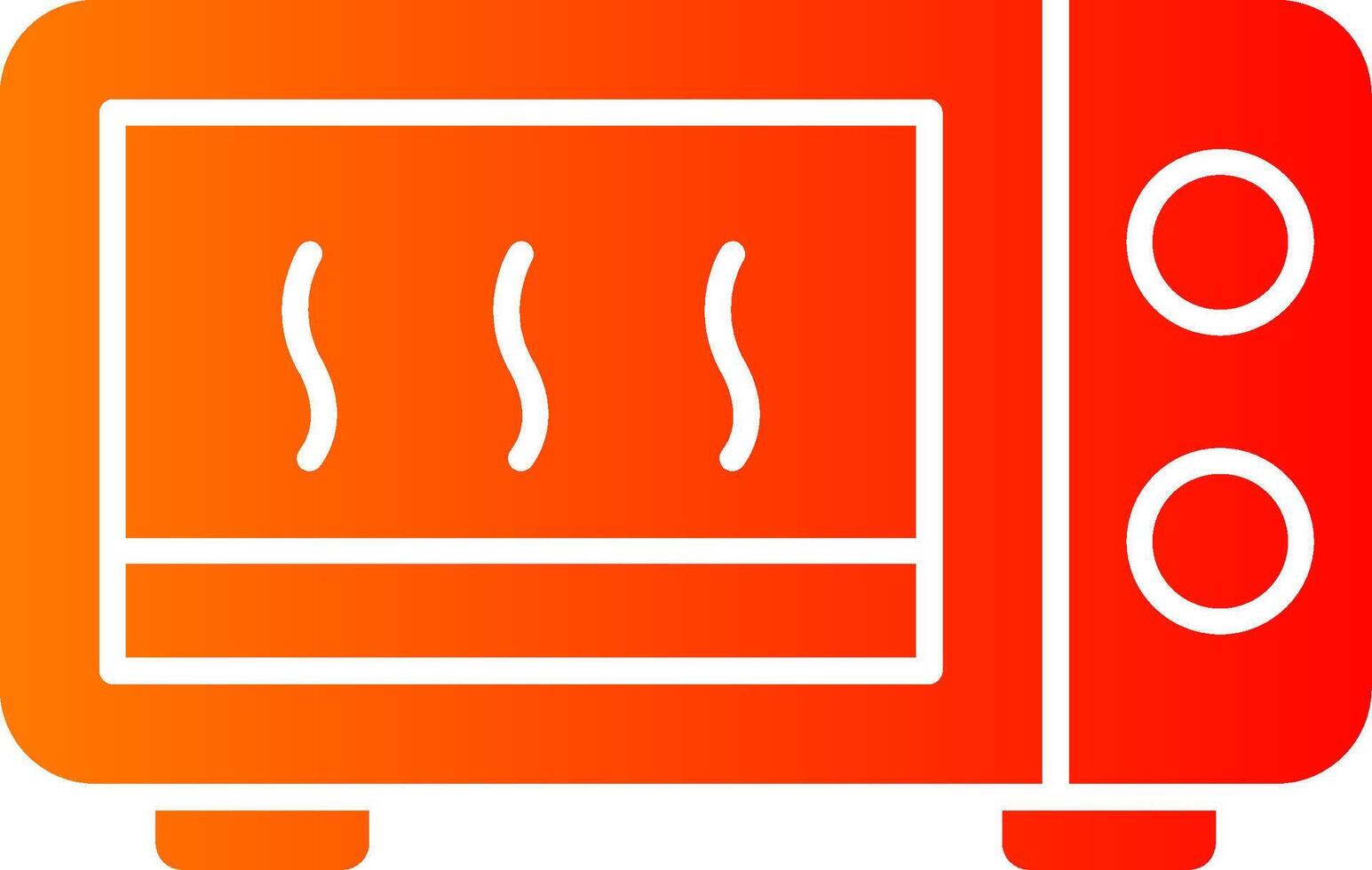 Oven Colorful Icon Icon vector