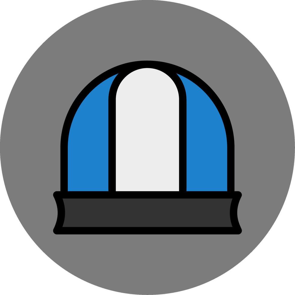 Hat Colorful Icon Icon vector