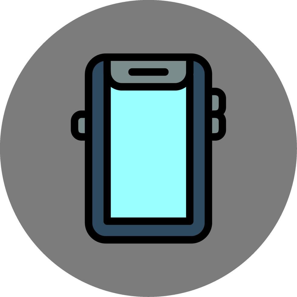 Mobile Colorful Icon Icon vector