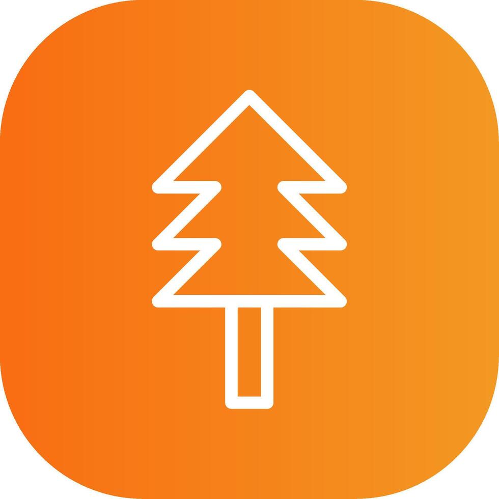 Trees Colorful Icon Icon vector