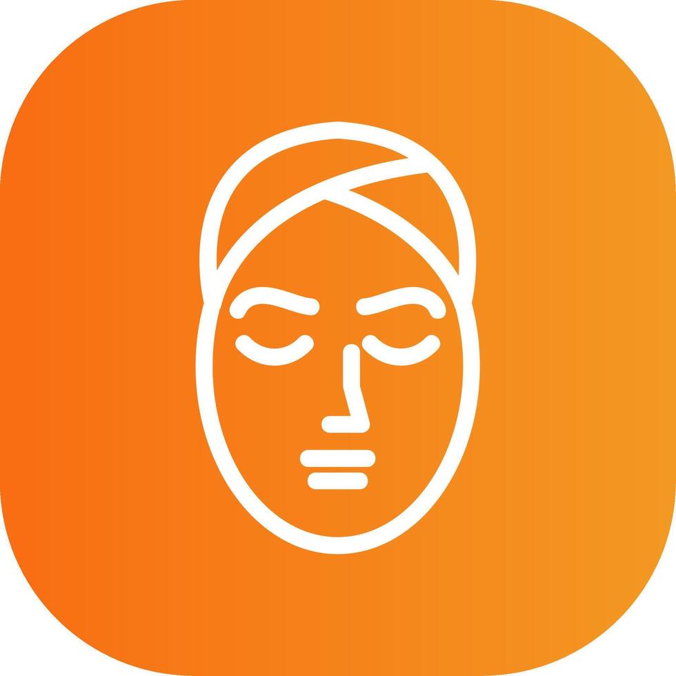 Face Treatment Colorful Icon Icon vector