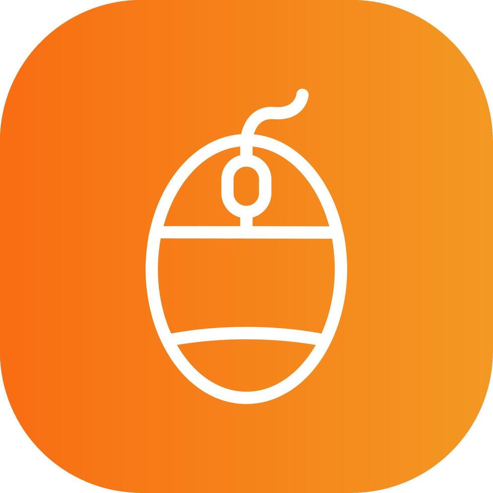Mouse Colorful Icon Icon vector