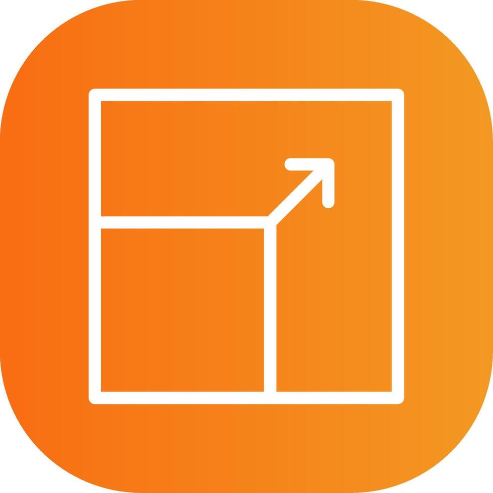 Maximize Colorful Icon Icon vector