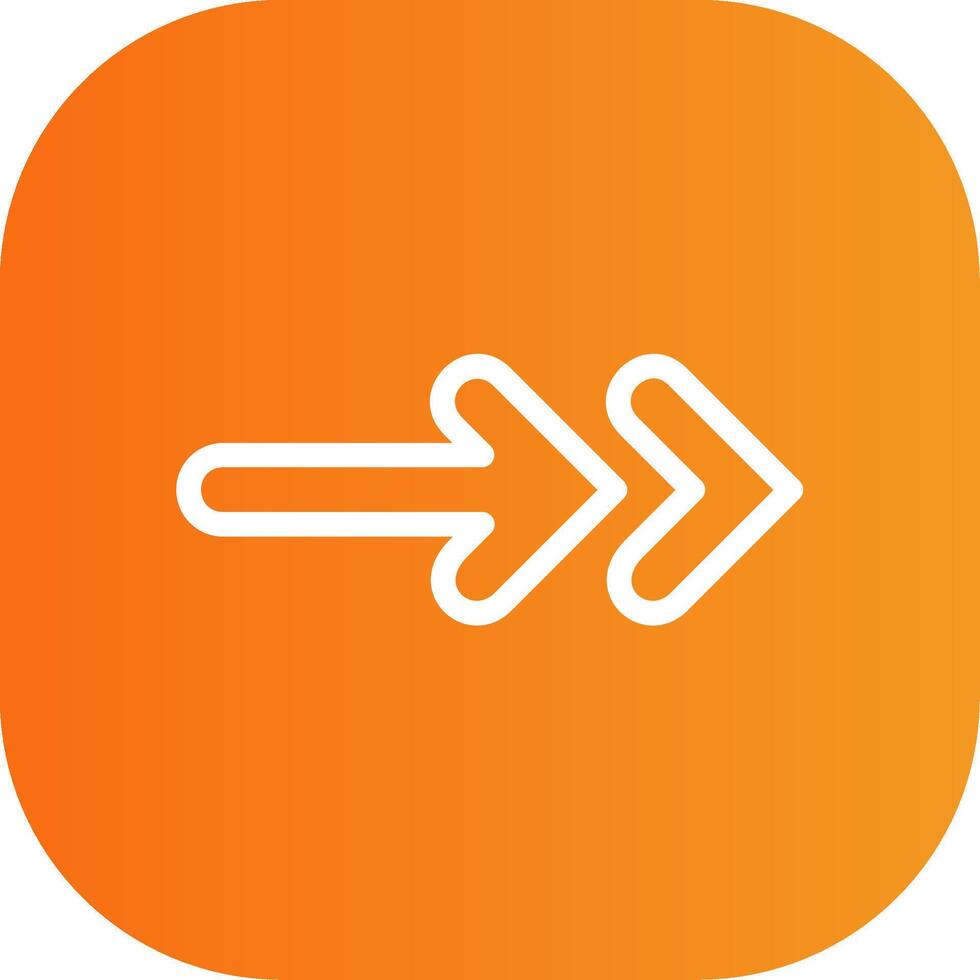 Next Colorful Icon Icon vector