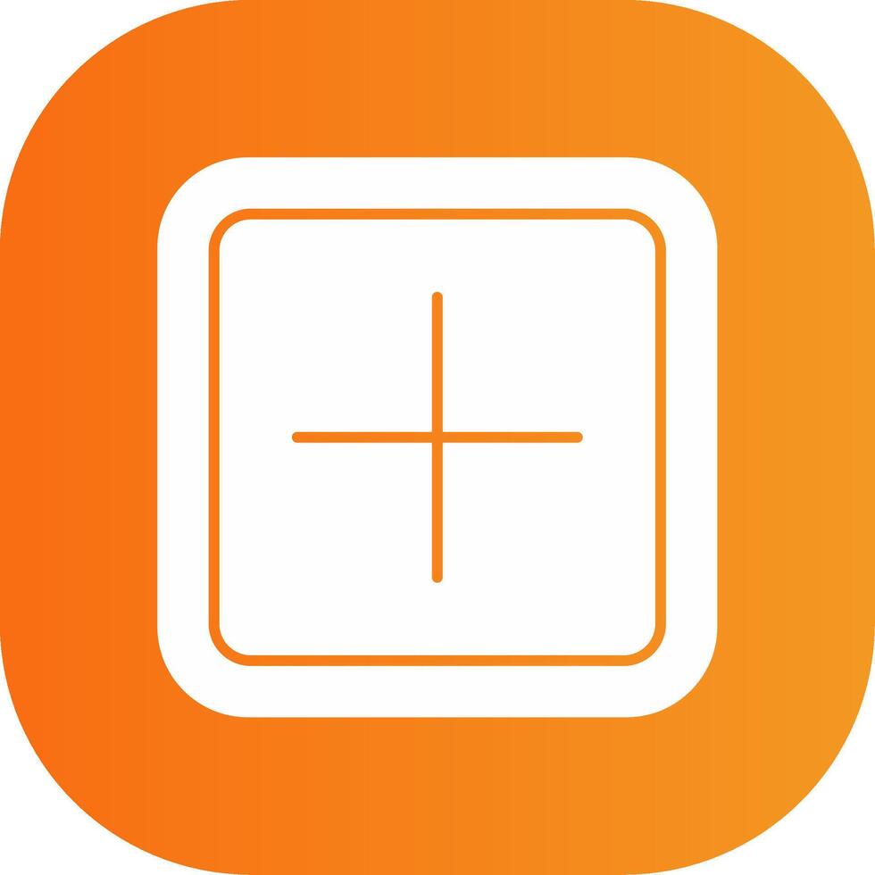 Plus Colorful Icon Icon vector