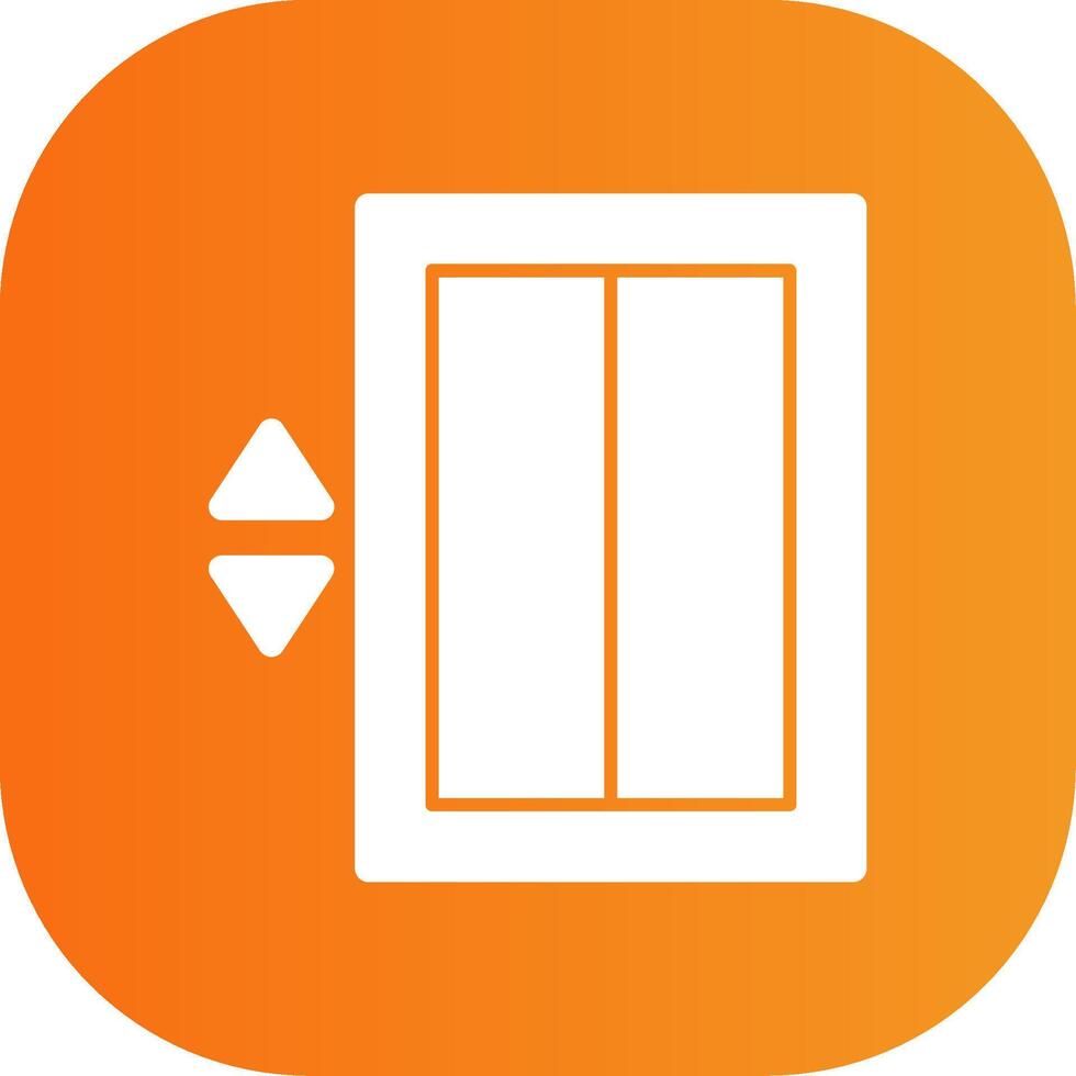 Elevator Colorful Icon Icon vector