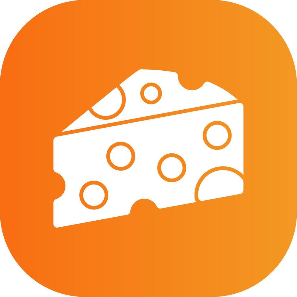 Cheez Colorful Icon Icon vector