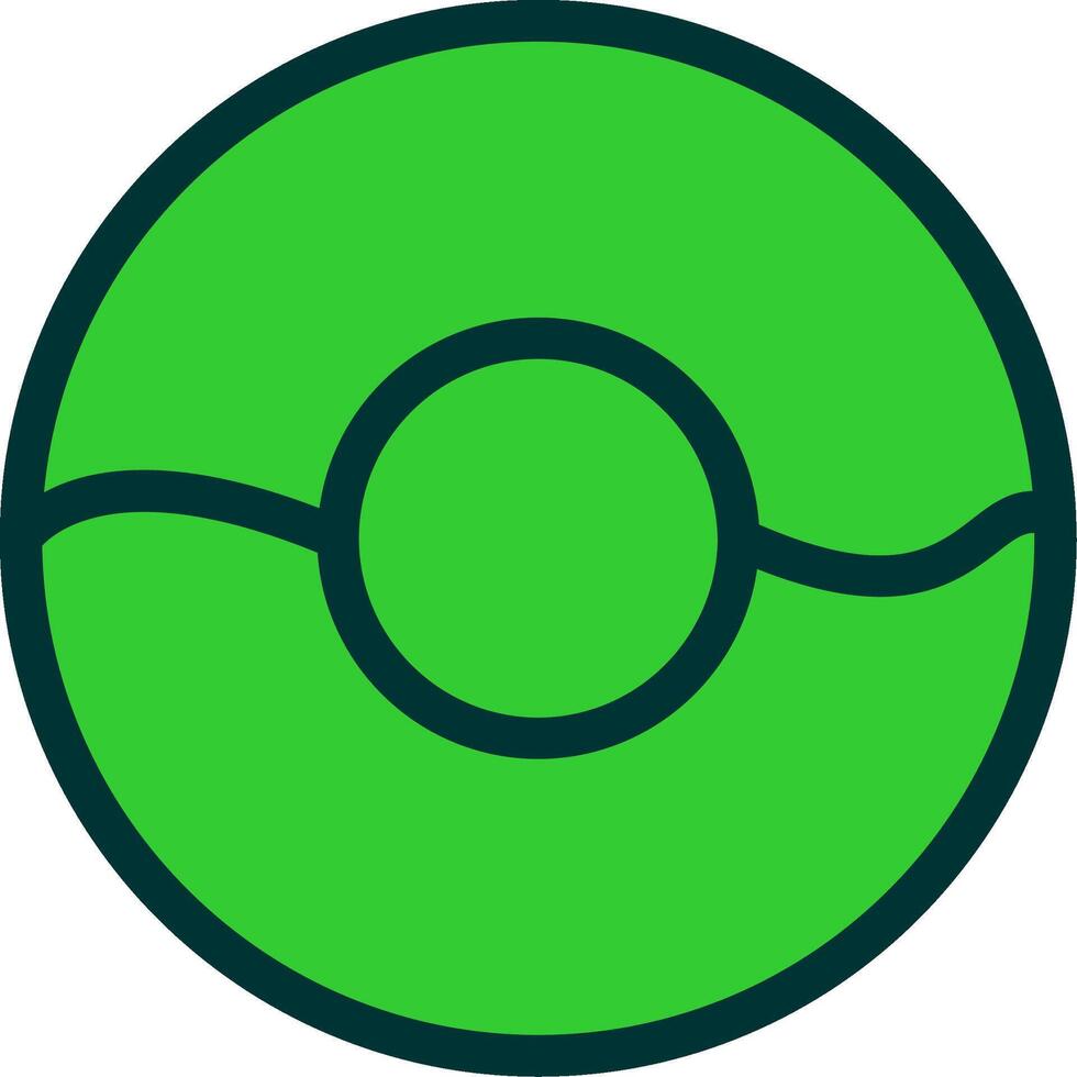 Donut Colorful Icon Icon vector