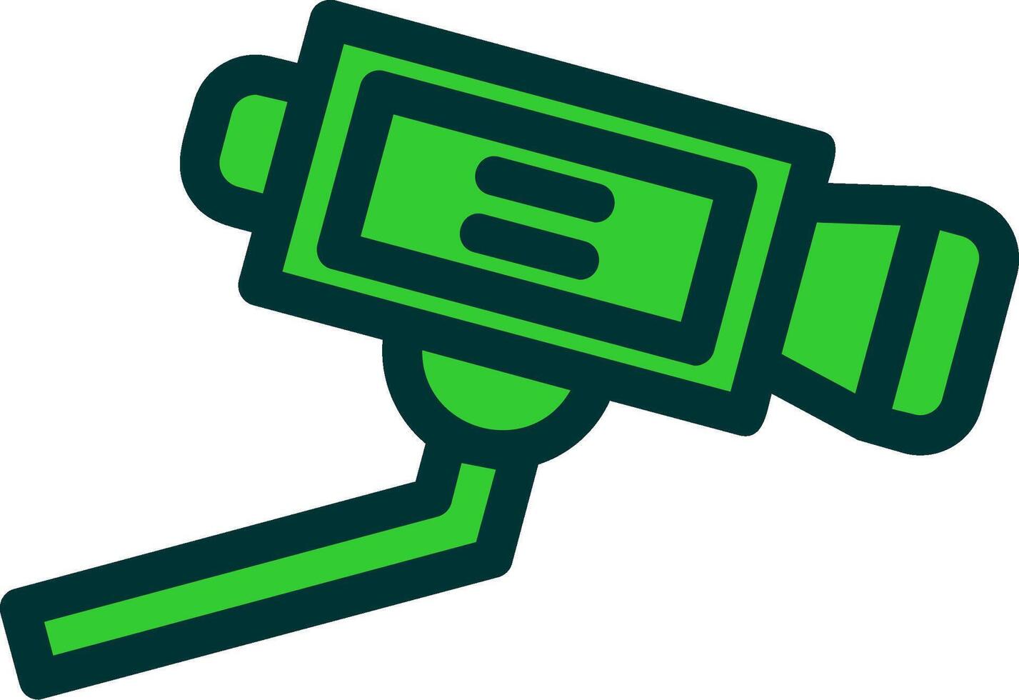 Cctv Colorful Icon Icon vector
