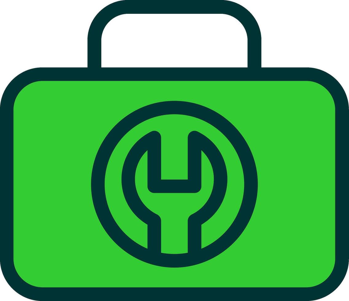 Toolbox Colorful Icon Icon vector